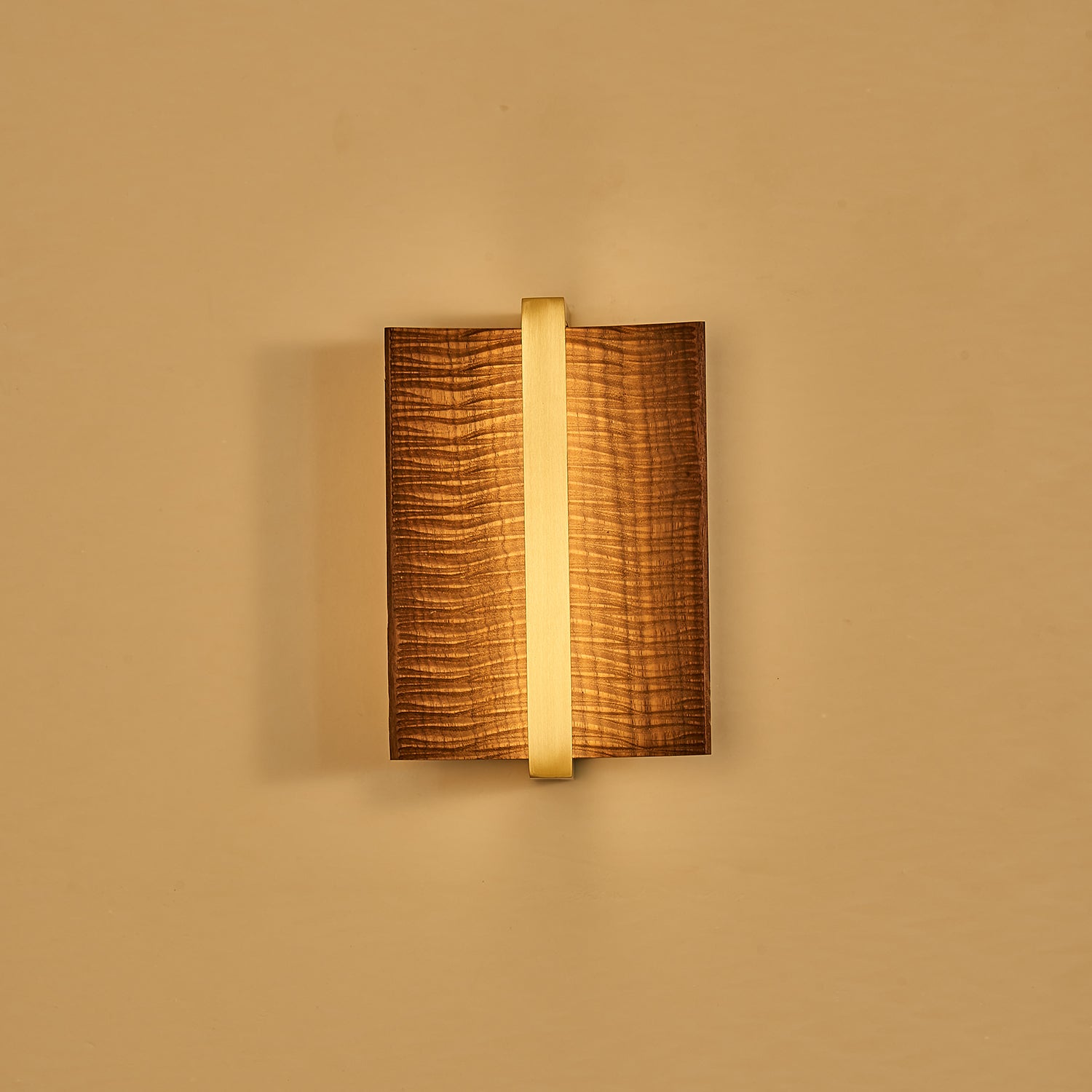 Amatheia - Wood and Iron Wall Light