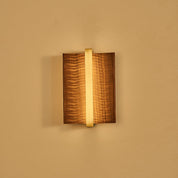 Amatheia - Wood and Iron Wall Light