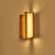 Amatheia - Wood and Iron Wall Light