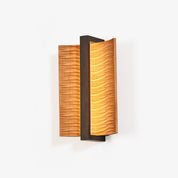 Amatheia - Wood and Iron Wall Light