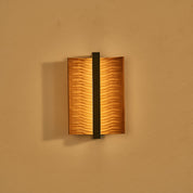 Amatheia - Wood and Iron Wall Light