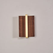 Amatheia - Wood and Iron Wall Light