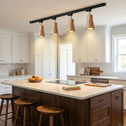 Aristaios - Wood and Steel Track Lighting