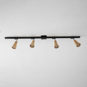 Aristaios - Wood and Steel Track Lighting