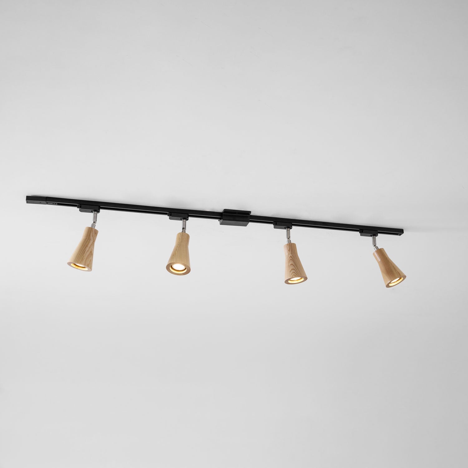 Aristaios - Wood and Steel Track Lighting