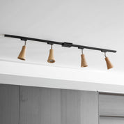 Aristaios - Wood and Steel Track Lighting