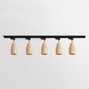 Aristaios - Wood and Steel Track Lighting