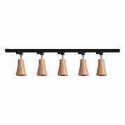 Aristaios - Wood and Steel Track Lighting