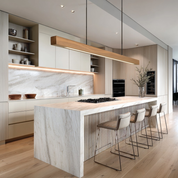 Alkinoos - Linear Wood Chandelier