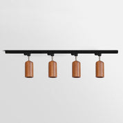 Aristaios - Wood and Steel Track Lighting