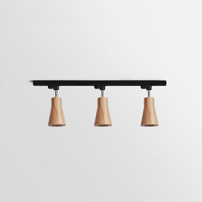 Aristaios - Wood and Steel Track Lighting