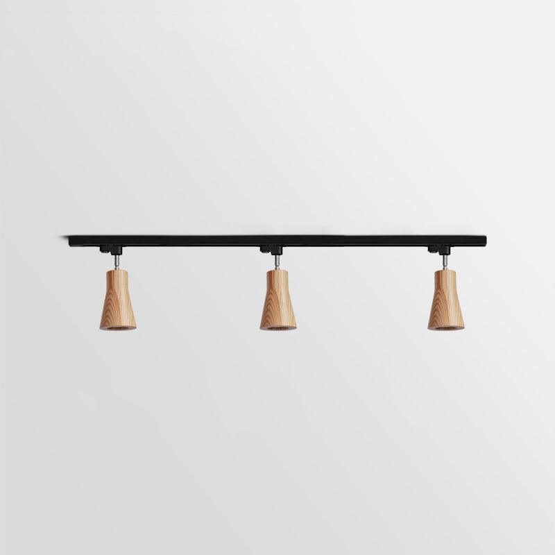 Aristaios - Wood and Steel Track Lighting