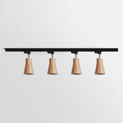 Aristaios - Wood and Steel Track Lighting