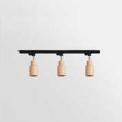 Aristaios - Wood and Steel Track Lighting