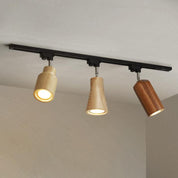 Aristaios - Wood and Steel Track Lighting