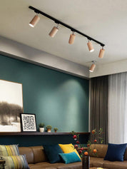 Aristaios - Wood and Steel Track Lighting