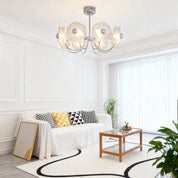 Alethea - Curved Acrylic LED Chandelier