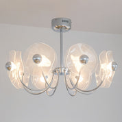 Alethea - Curved Acrylic LED Chandelier