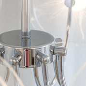 Alethea - Curved Acrylic LED Chandelier