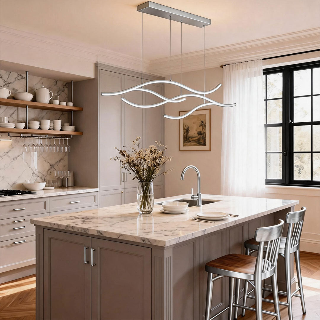 Zephyr - Curved LED Pendant Light