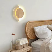 Panope - Travertine Crescent Wall Sconce