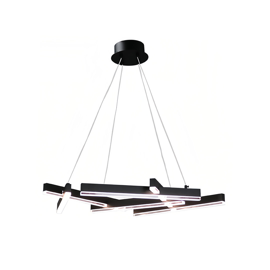 Straton - Black Branch LED Chandelier
