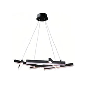Straton - Black Branch LED Chandelier