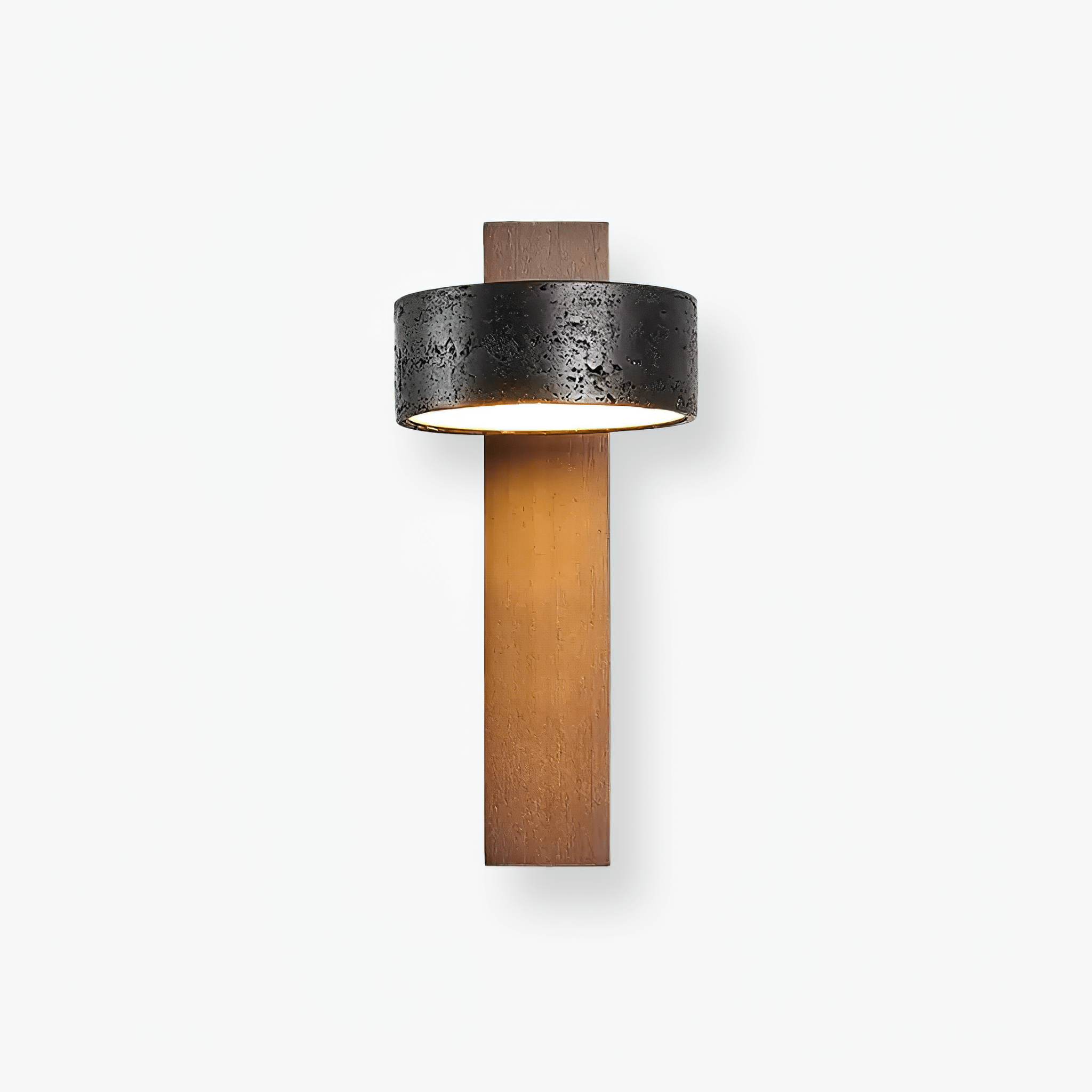 Kelaino - Black Travertine Wall Sconce