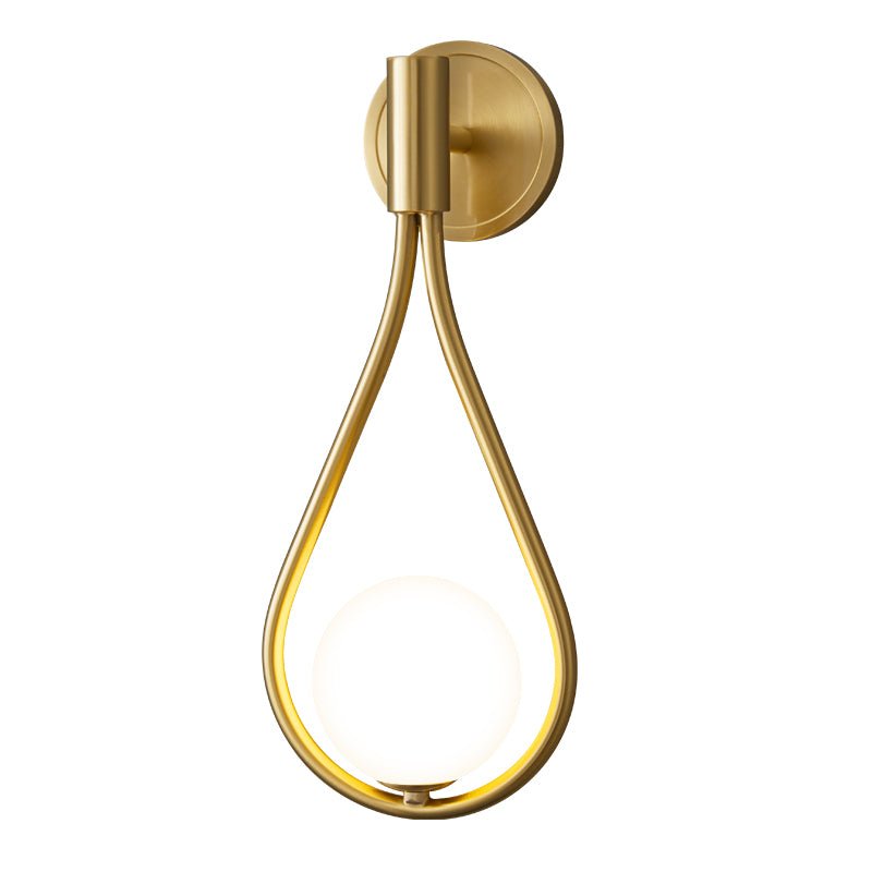 Kallianeira - Brass and Glass Vanity Light