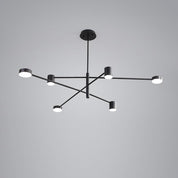 Doriskos - Black Sputnik LED Chandelier