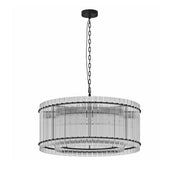 Epikles - Iron and Glass Multi-Head Chandelier