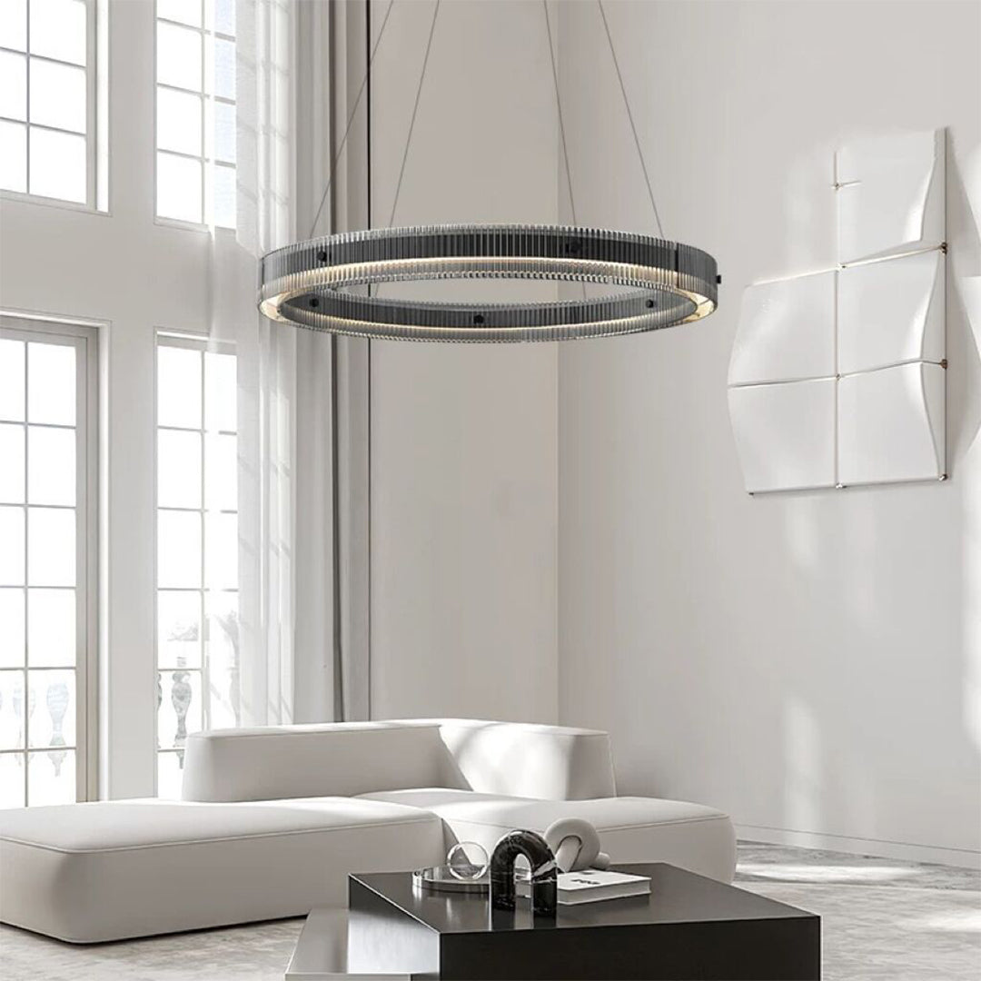 Nestor - Clear Halo Ring Pendant Light