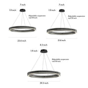 Nestor - Clear Halo Ring Pendant Light