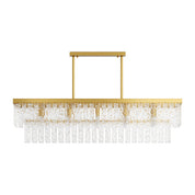 Kadmos - Copper and Glass Geometric Chandelier