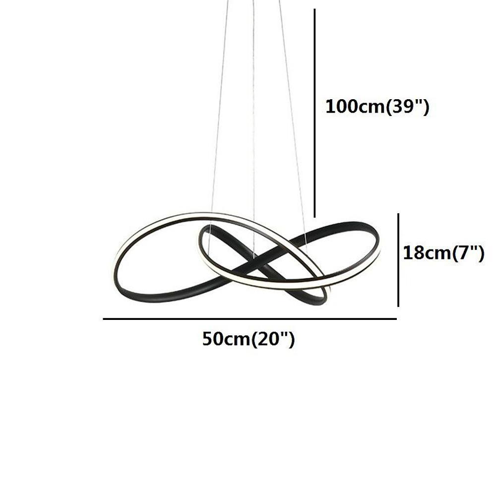 Hagnon - Mobius Ring LED Pendant Light