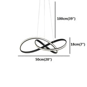 Hagnon - Mobius Ring LED Pendant Light