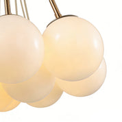 Xanthe - Gold and Bubble Glass Chandelier