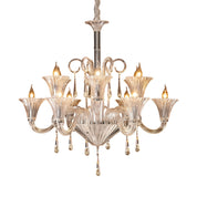 Hylas - French Glass Globe Chandelier