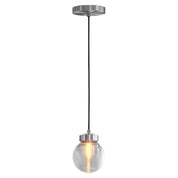 Aglaia - Brass and Glass Globe Chandelier
