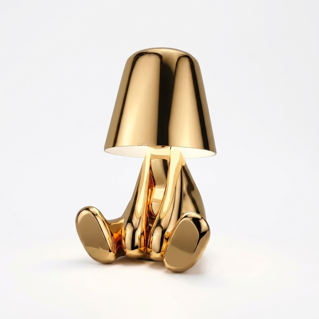 Dion - Little Golden Figure Table Lamp