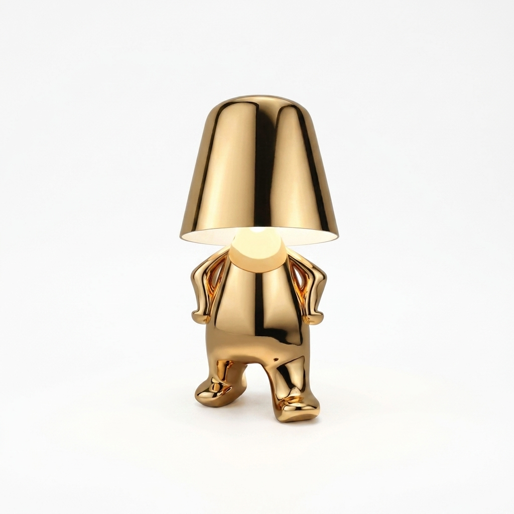 Dion - Little Golden Figure Table Lamp