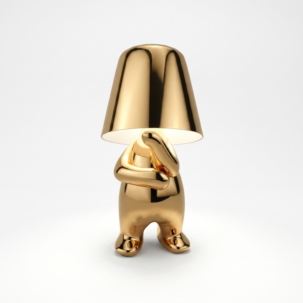 Dion - Little Golden Figure Table Lamp