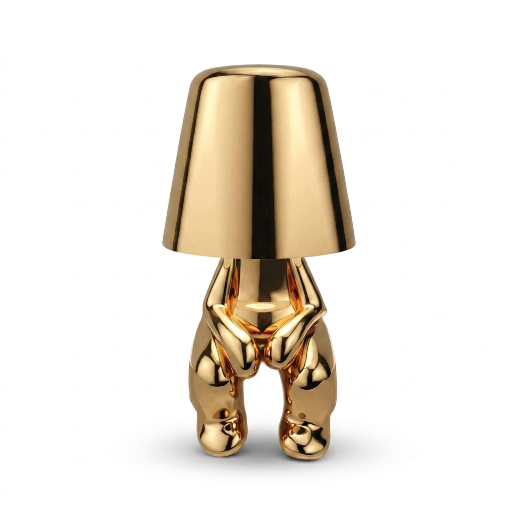 Dion - Little Golden Figure Table Lamp