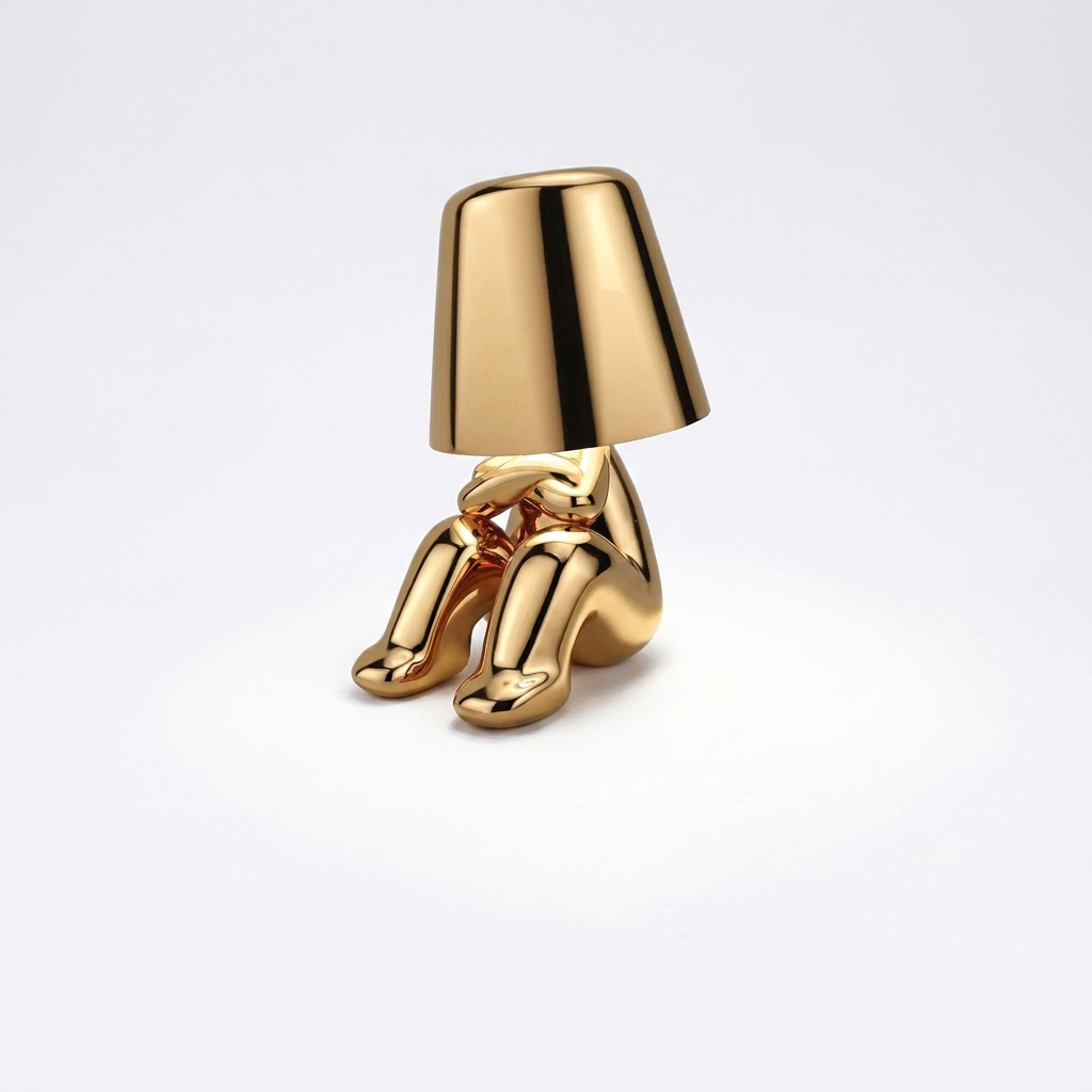 Dion - Little Golden Figure Table Lamp