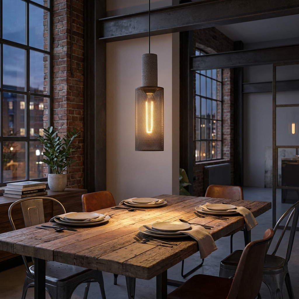 Nikos - Concrete Pendant Lamp
