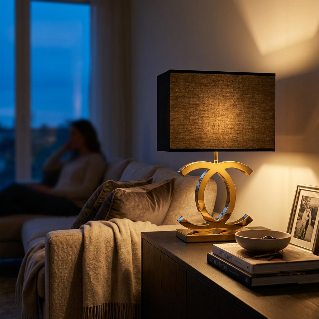 Amara - Stainless Steel Table Lamp