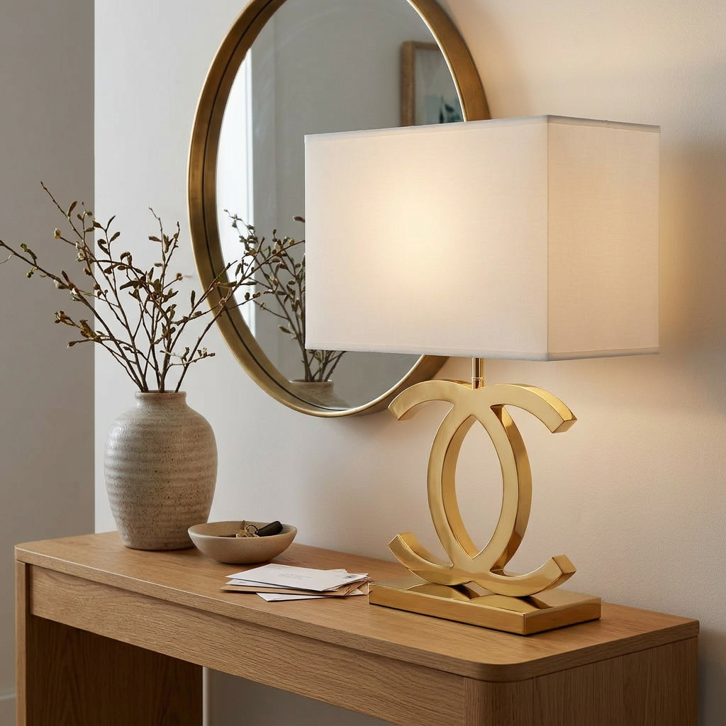 Amara - Stainless Steel Table Lamp