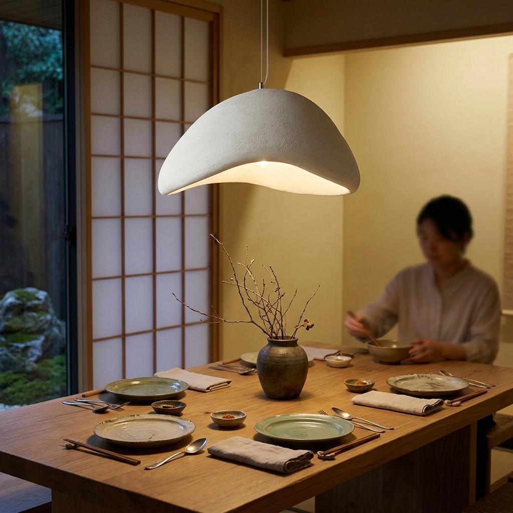Eos - Japanese Wabi-Sabi Pendant Light