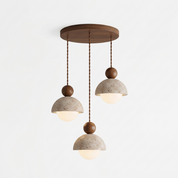 Calypso - Travertine Modern Pendant Light