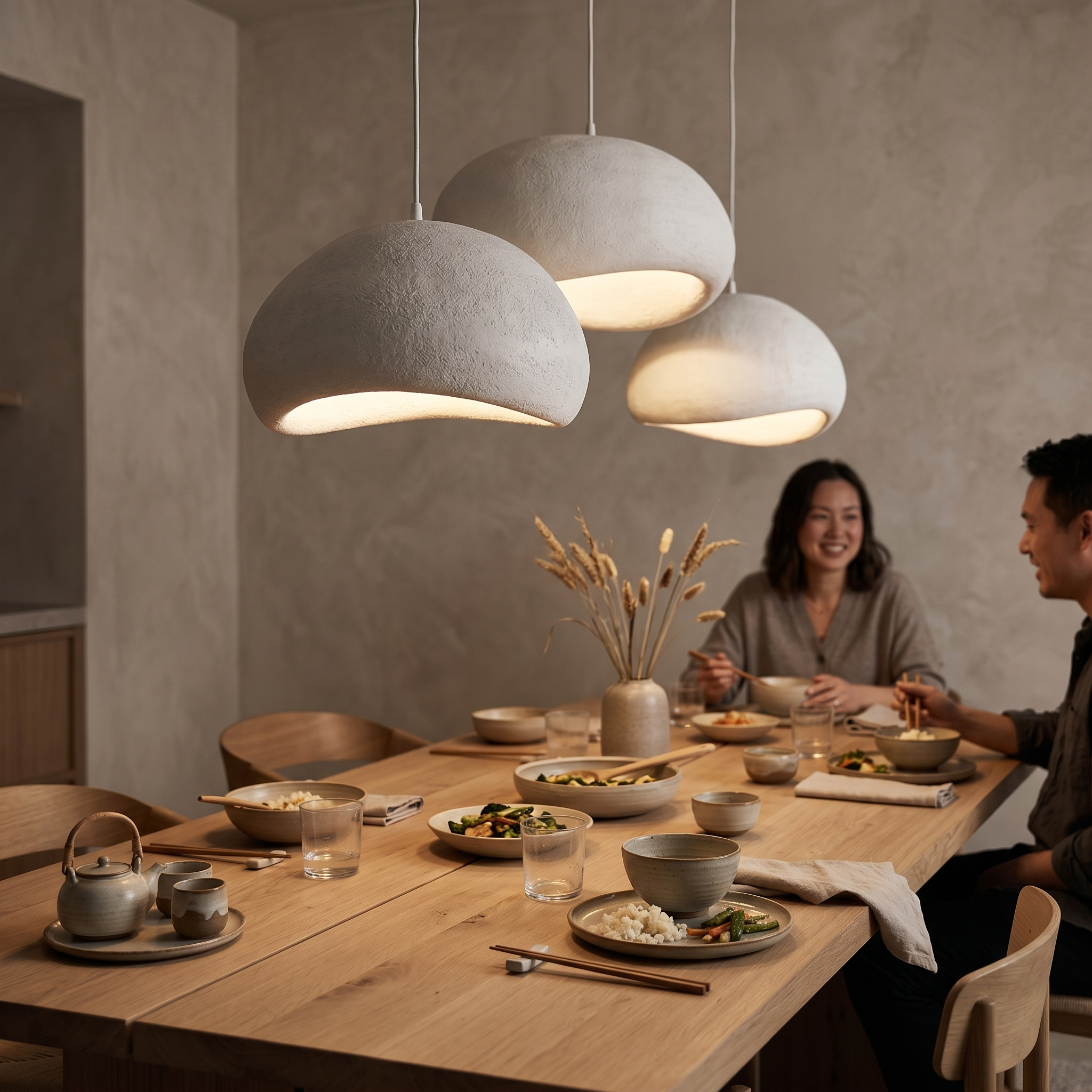 Eos - Japanese Wabi-Sabi Pendant Light